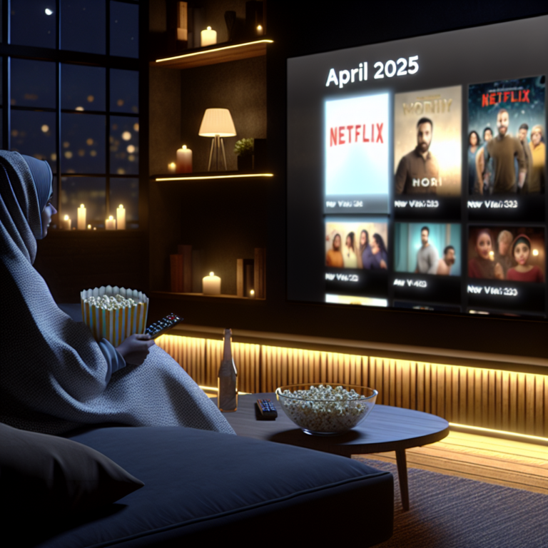 Top New Movies and TV Shows Streaming in April 2025