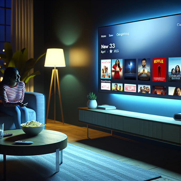 Top New Movies and TV Shows Streaming in April 2025